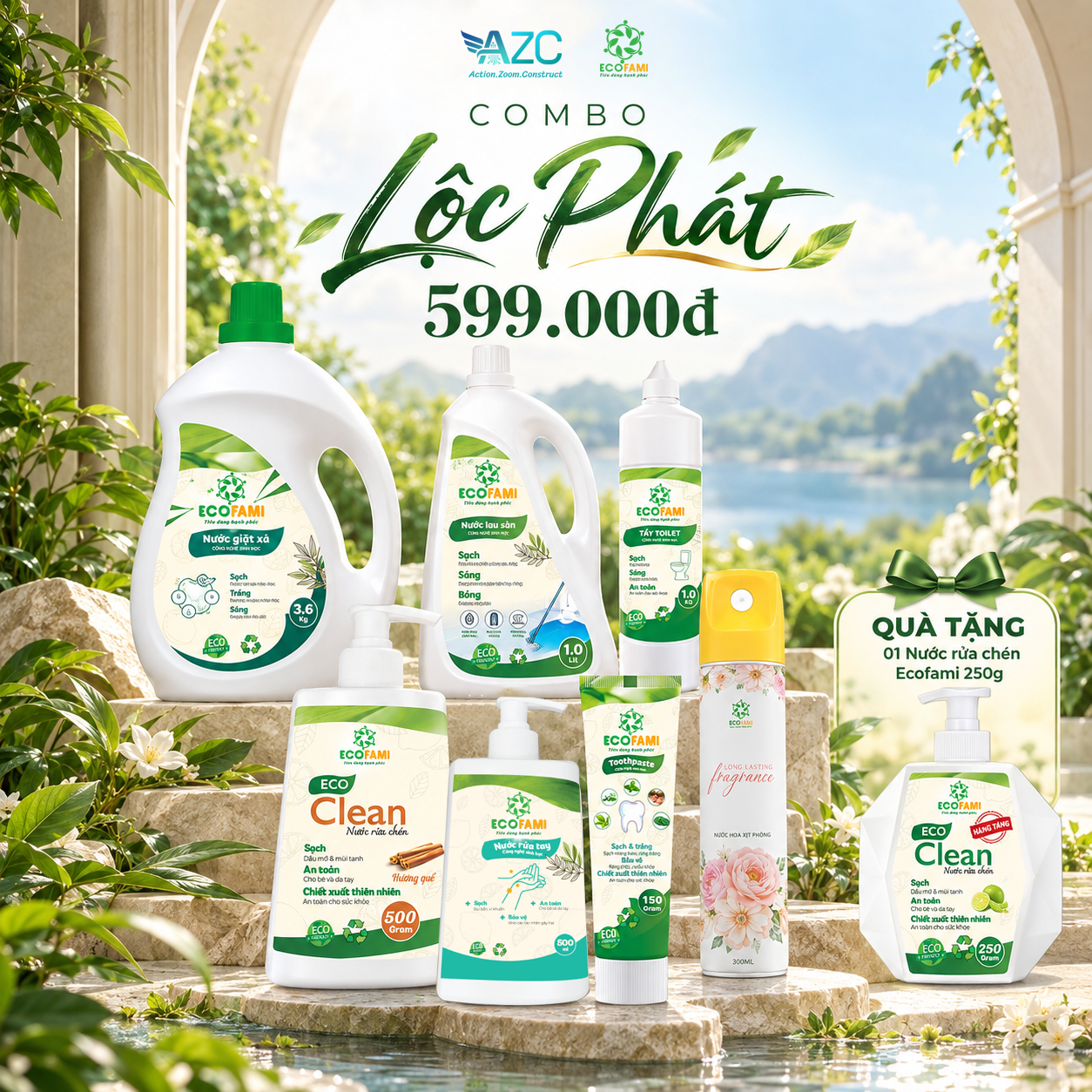 COMBO LỘC PHÁT ECOFAMI & AZC